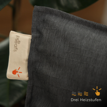 Pleafs Heizkissen Outdoor 45x45cm Carbon, 1 Stk